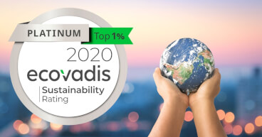 Ecovadis Platinum 2020 fcard misc