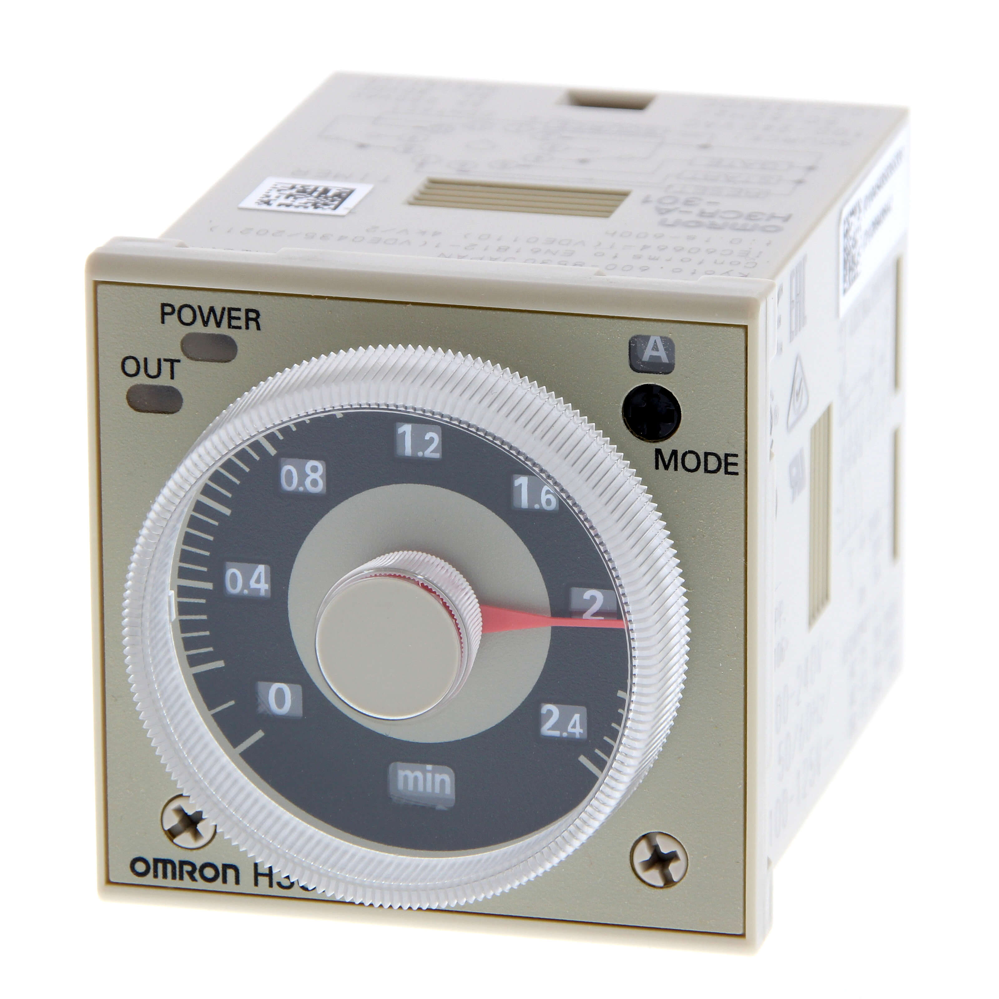 Omron H3CR-A8 8Pin Multifunction Timer 0.05s-300hr 24vac/dc Relay 250vac 5A 