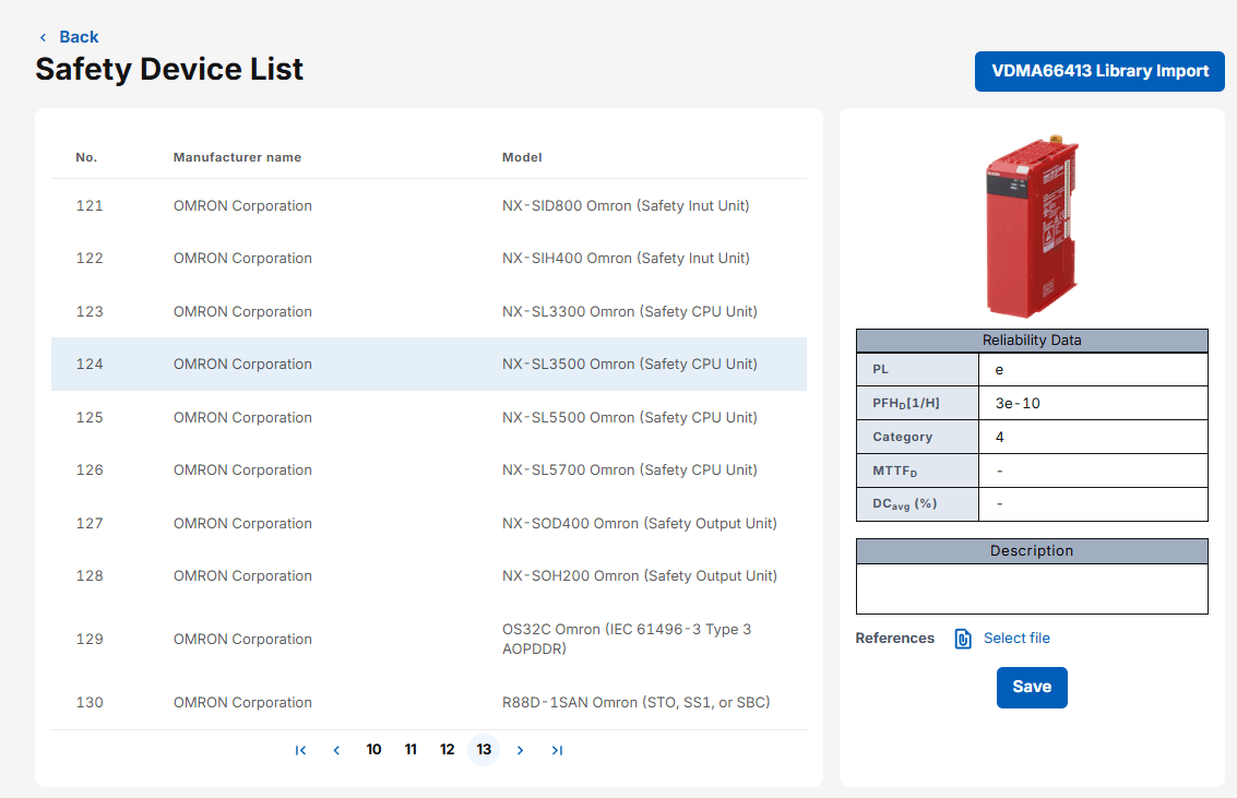 MSDH easy to import any safety devices prod