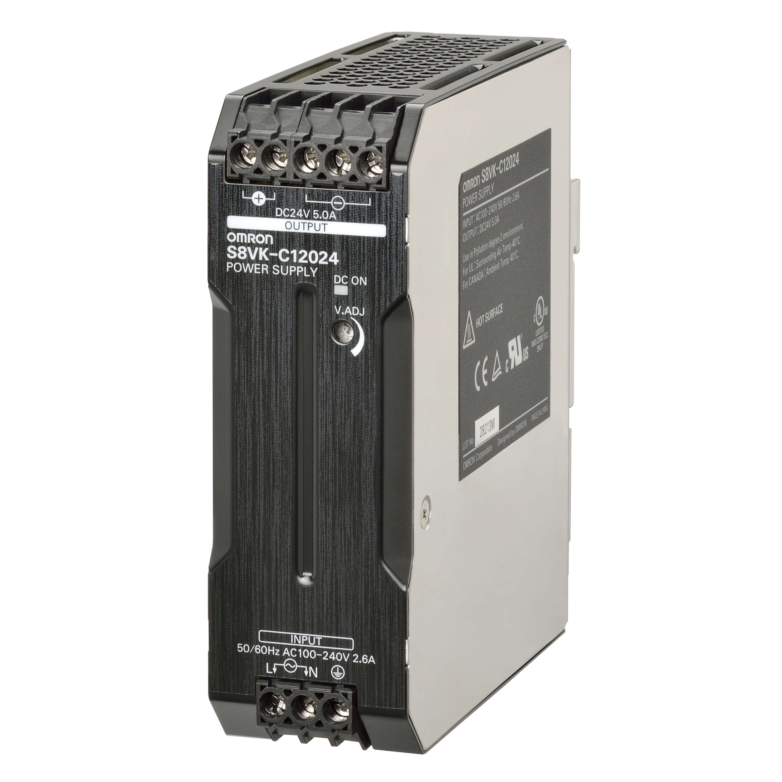S8VK-C12024 Power Supply Switch Mode 24VDC 120W 5.0A