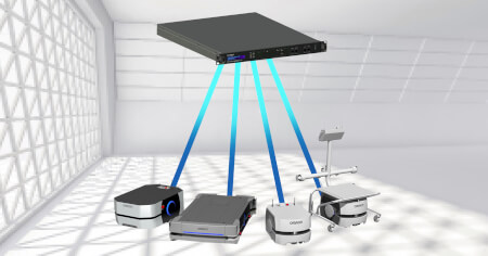 amr flow fleet simulator fcard sol