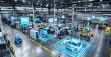 automated car factory bboard sol