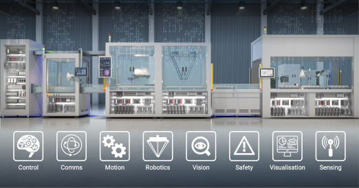automation excellence modular machine design icons fcard en sol