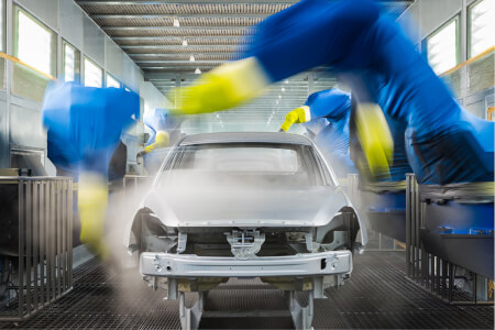 automotive painting application side sol