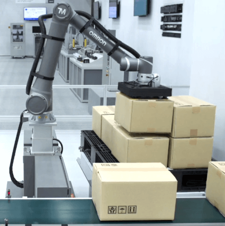 cobot palletizing application side sol