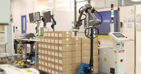 collaborative robots automate palletizing sanofi c fcard misc