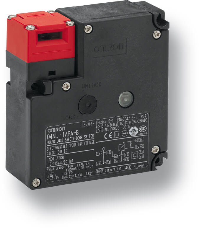 1PCS Brand New Omron safety switch D4NL-1CFA-B 
