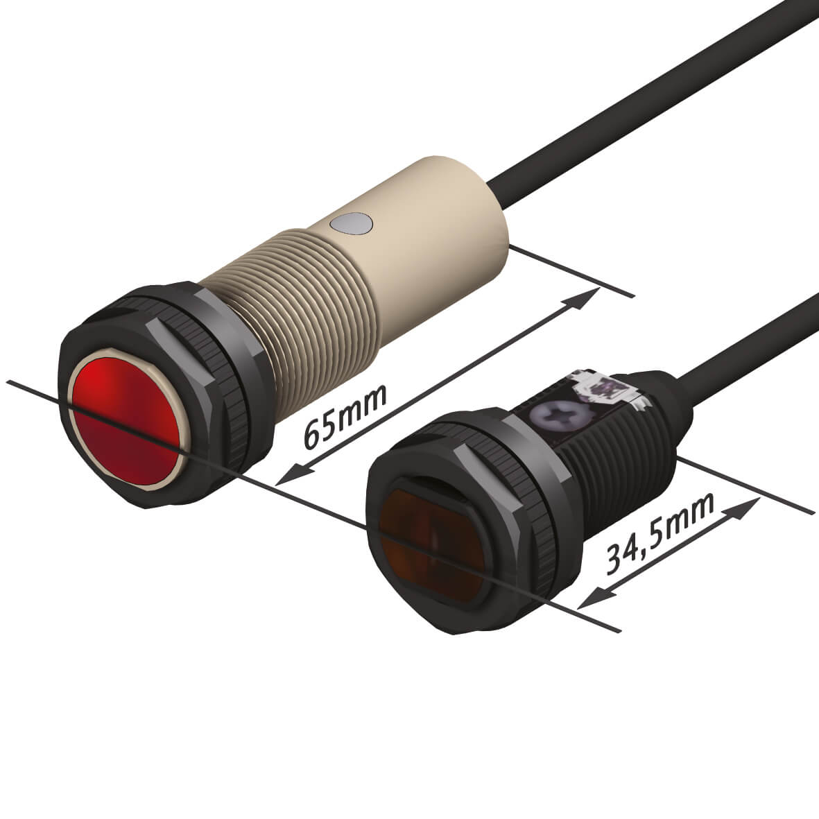 1PC NEW Omron cylindrical photoelectric sensor E3FA-DN15