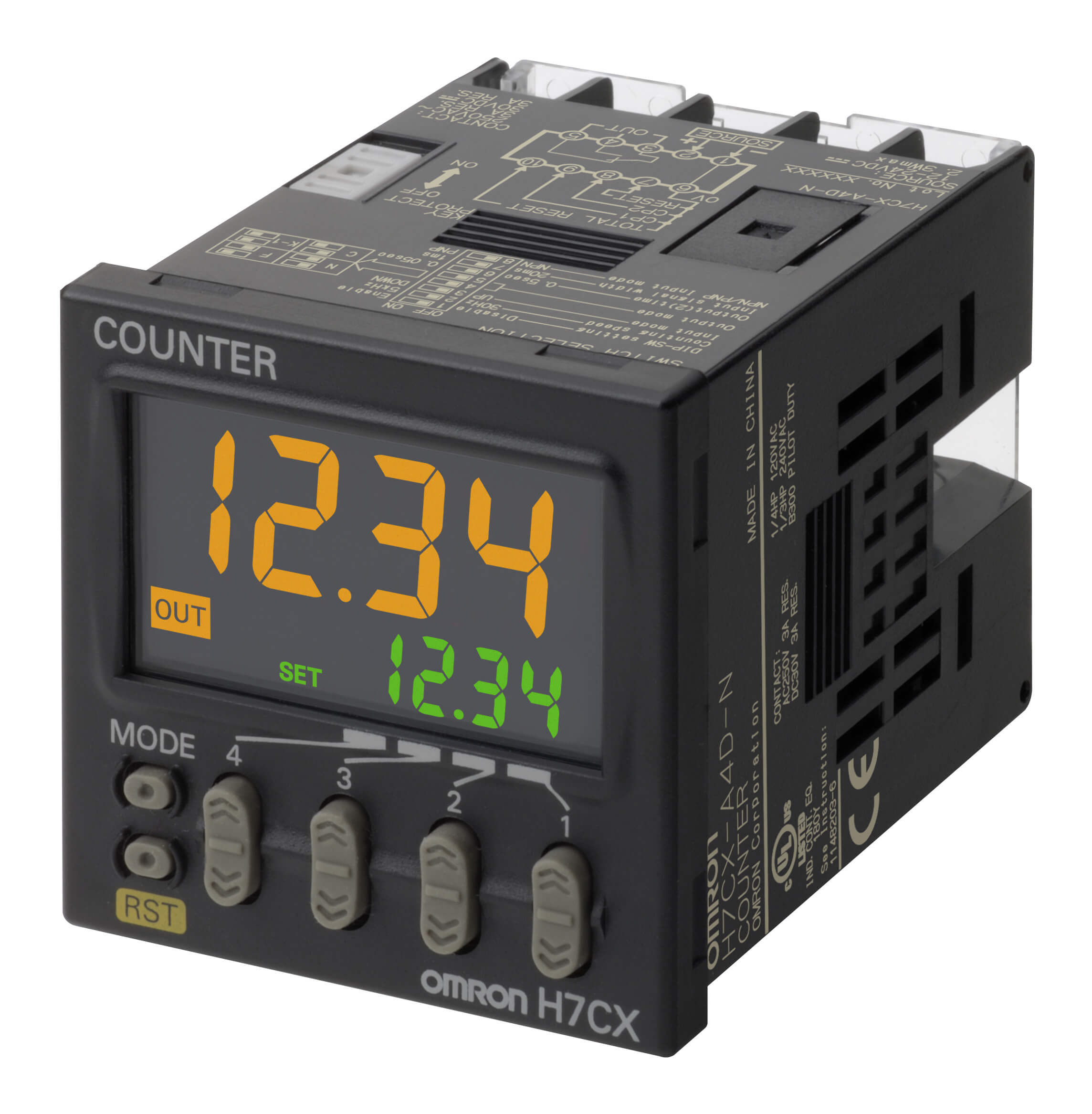 Compteur électronique à 6 Chiffres, Totalisateur Industriel Compteur  électromagnétique Compteurs électromagnétiques Pour L'enregistrement  Cumulatif Pour L'industrie 12V 