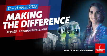 hannover messe 2023 key visual fcard en event