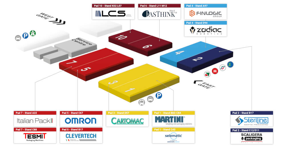 ipack ima 2025 map e fcard event