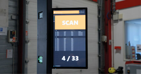 jolt manifest scanning gate monitor fcard sol