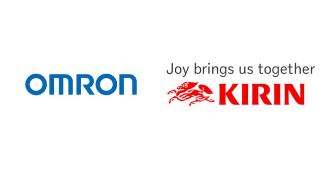 kirin omron joy brings us together fcard en logo