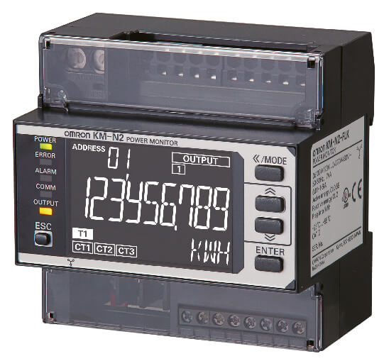 Đồng hồ giám sát điện năng KM-N2-FLK Omron