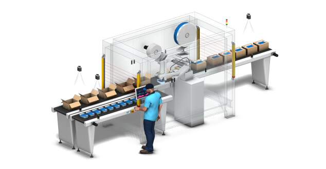 logistics-and-warehouse box-labeling sol