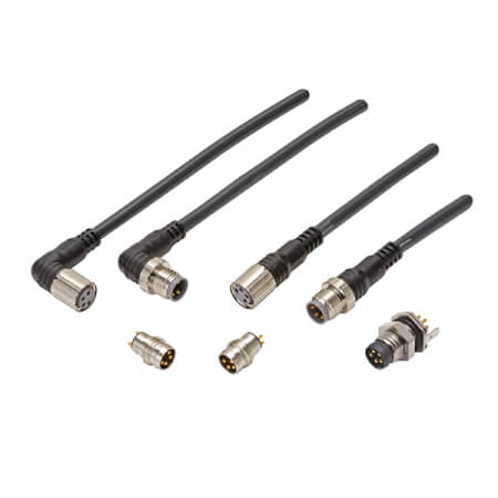 M8-connectoren en kabelsets