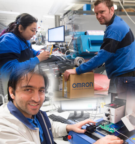 omron repair service ecr fcard sol