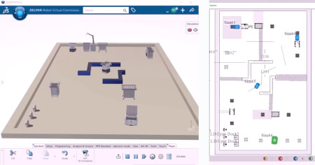 omron robotics simulation fcard sol