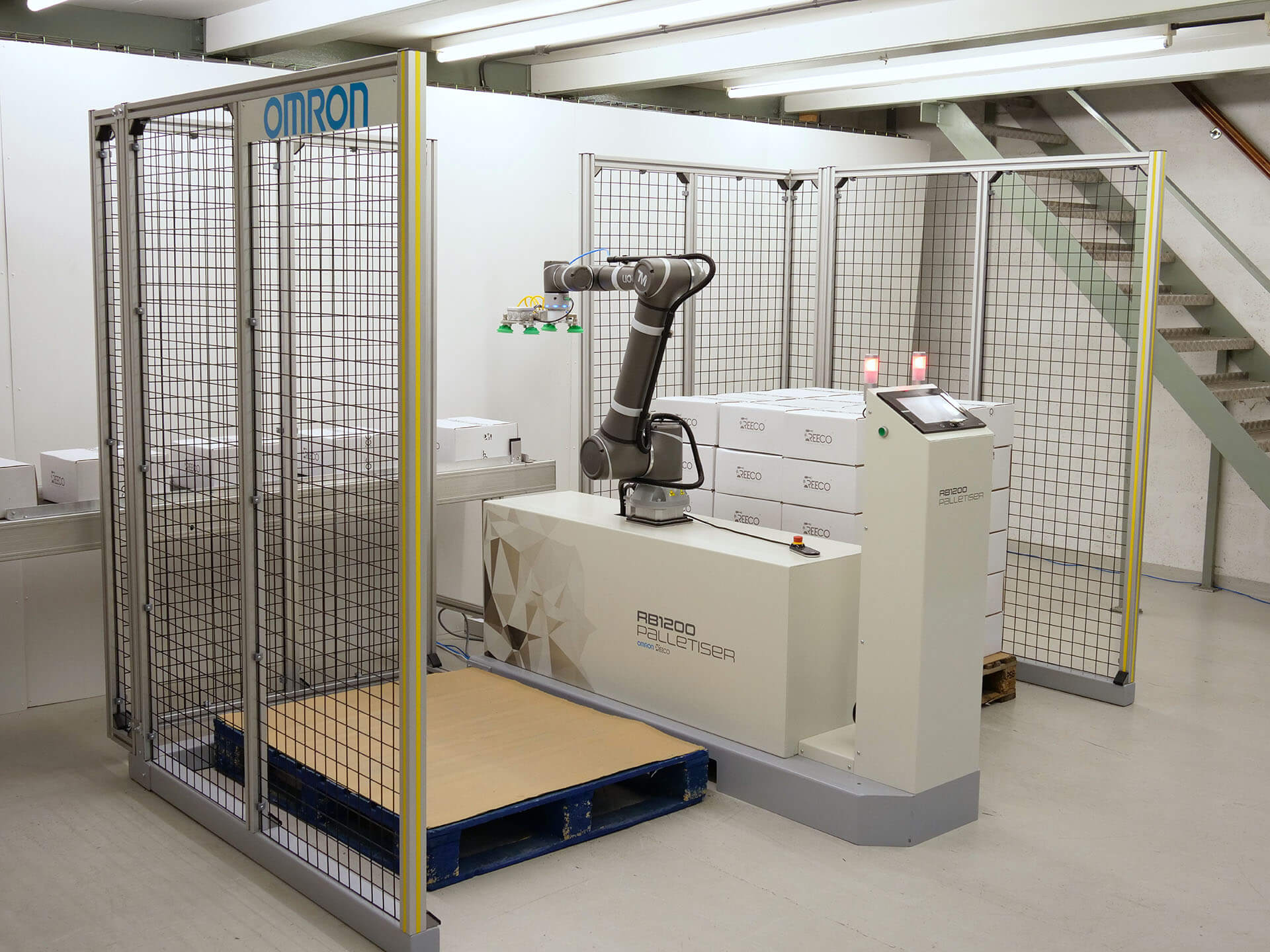 Meet The RB1200 Cobot Palletiser | OMRON, UK