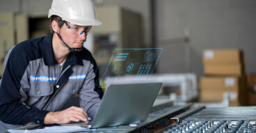 robotics engineer closely monitors the progress bboard en sol