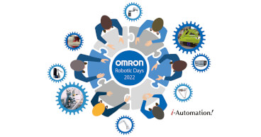 staging industial omron robotic days 2022 central fcard de event