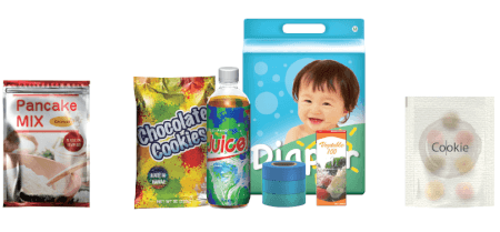 variety in packaging prod